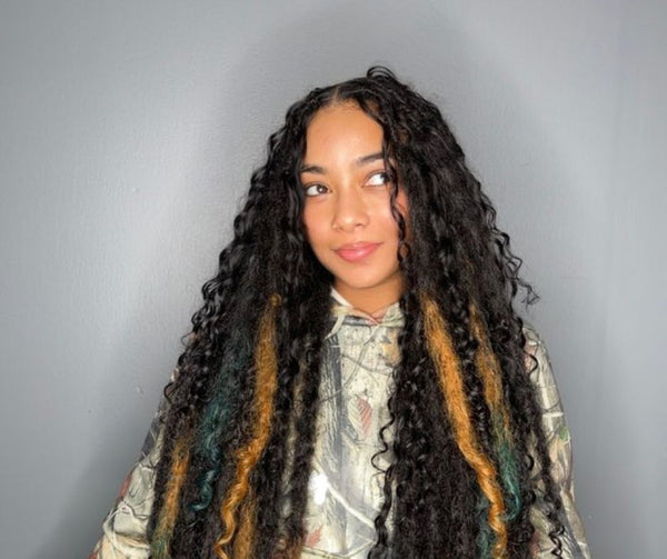 Boho Her Majesty Locs (15 locs)