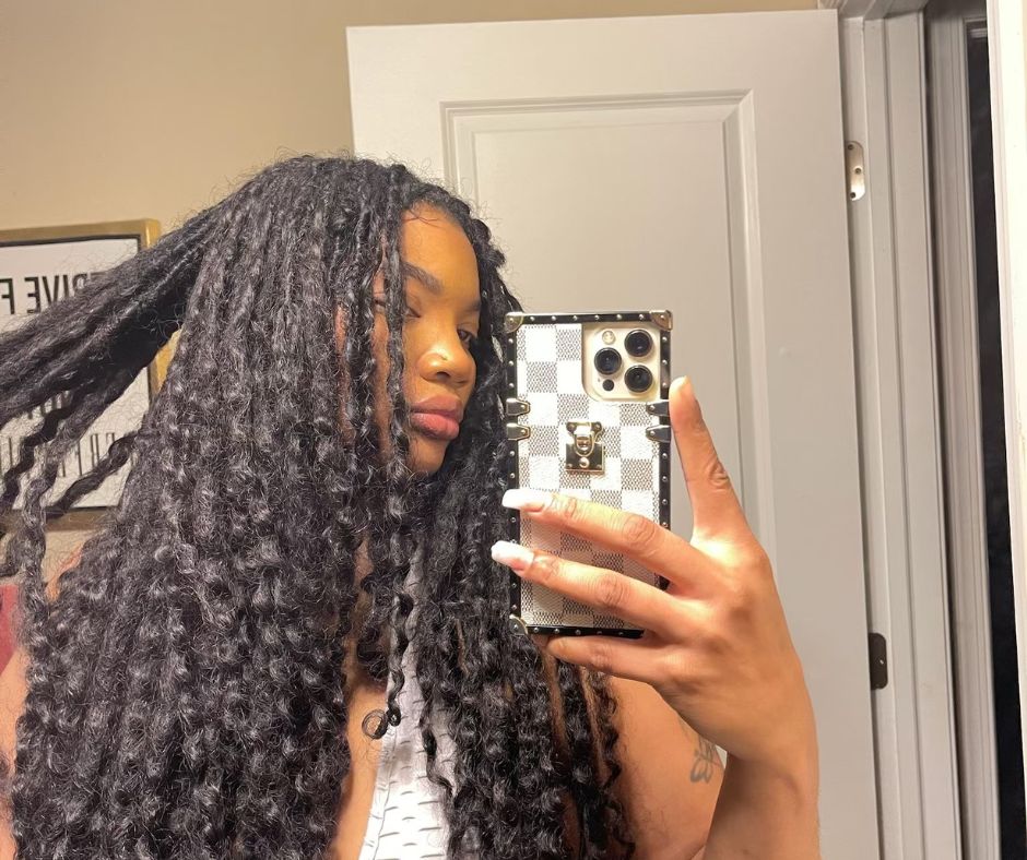 100% Human Hair Locs