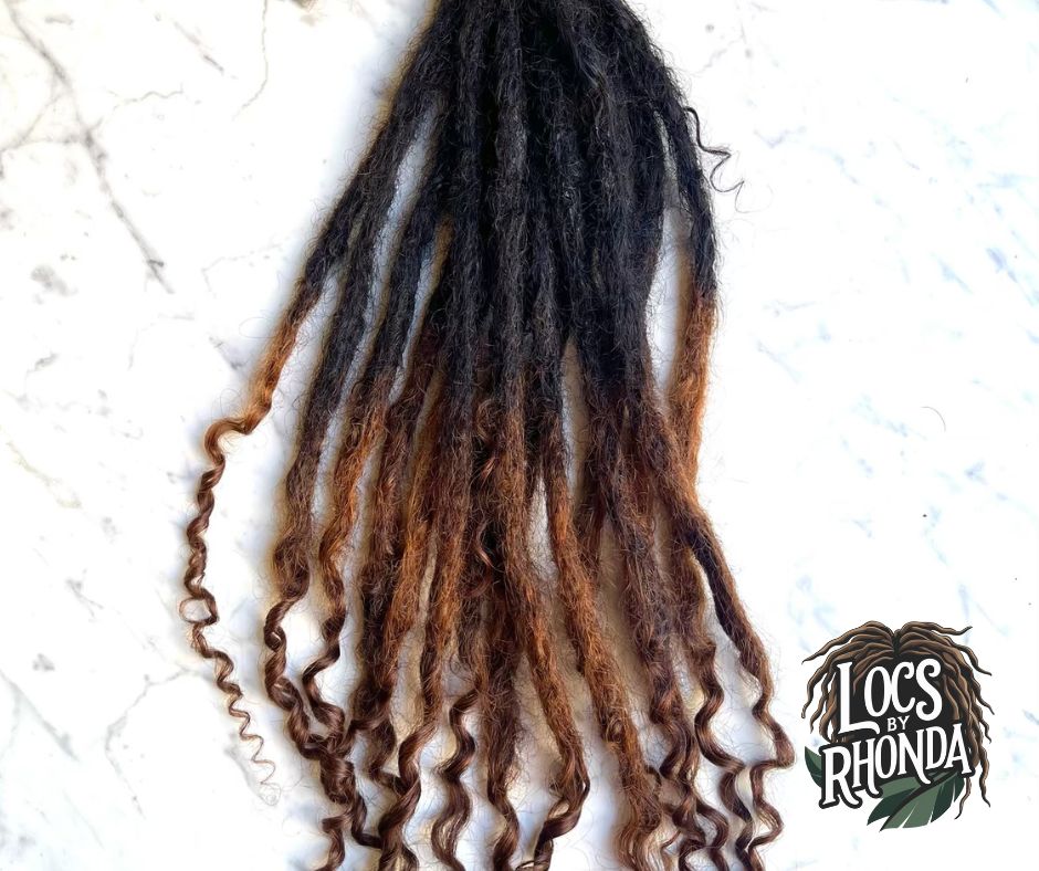 100% Human Hair Locs